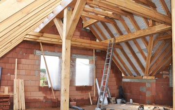 Hart Hill attic trusses